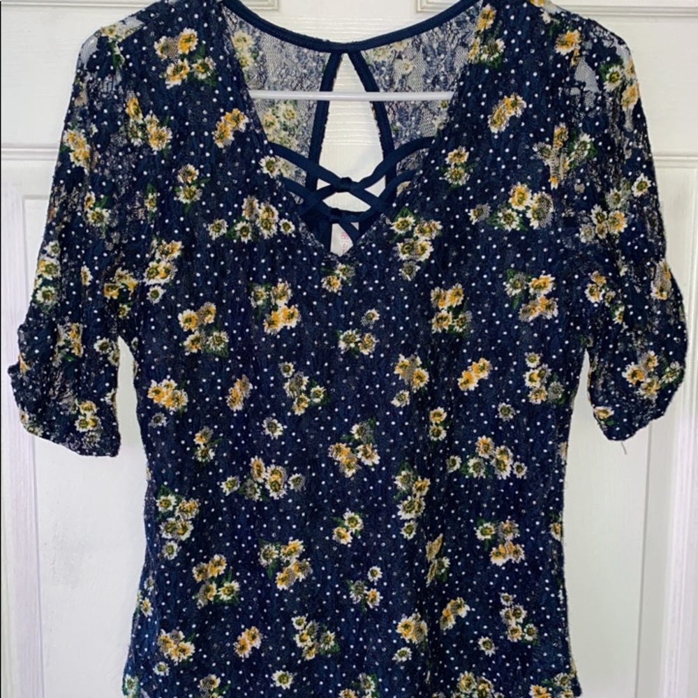 Floral Lace Top